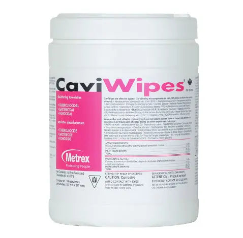 CaviWipes™ Surface Disinfectant - CASE (12 tubes) - Kasper Medical Supplies Ltd.