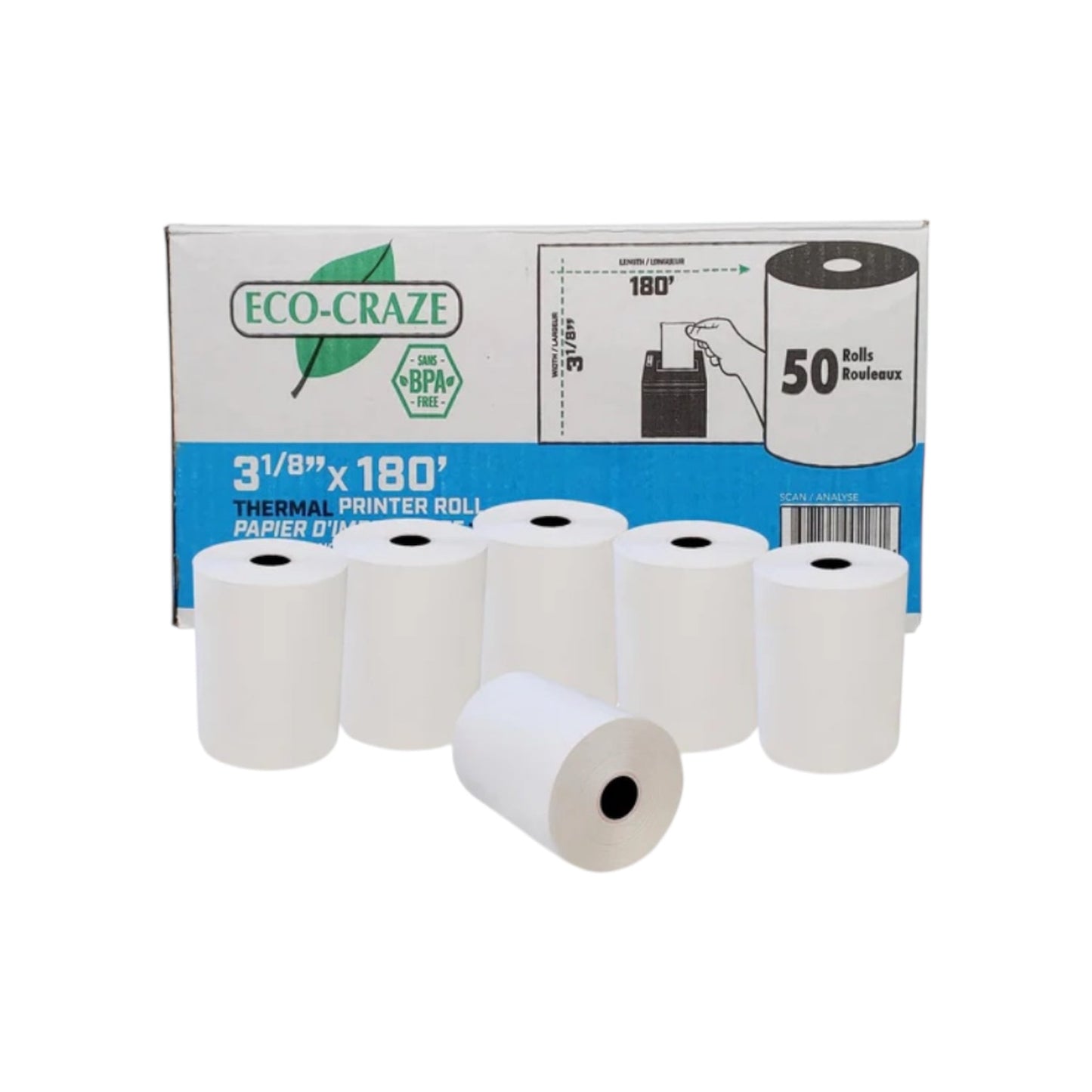 Thermal Paper Roll KasperMed
