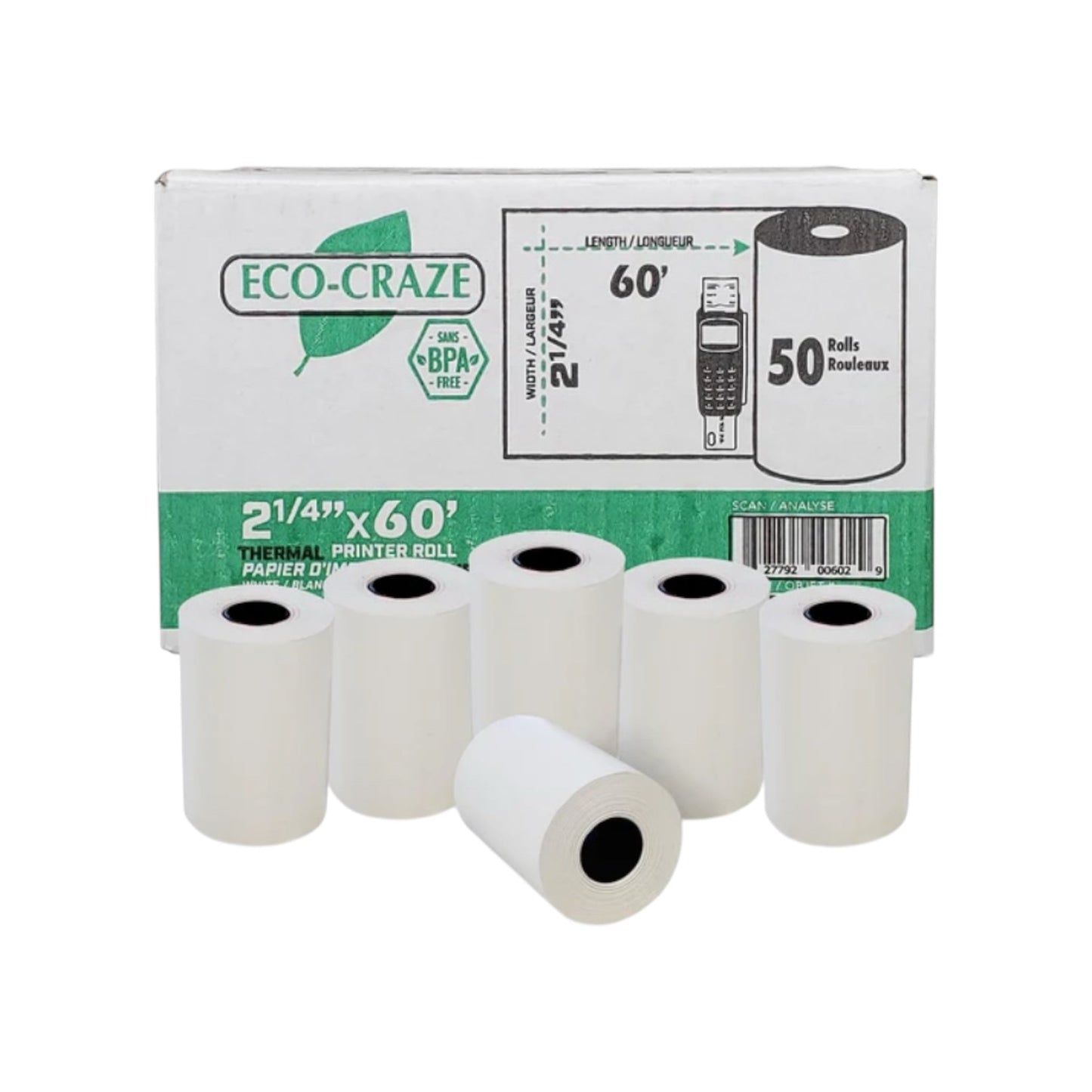 Thermal Paper Roll KasperMed