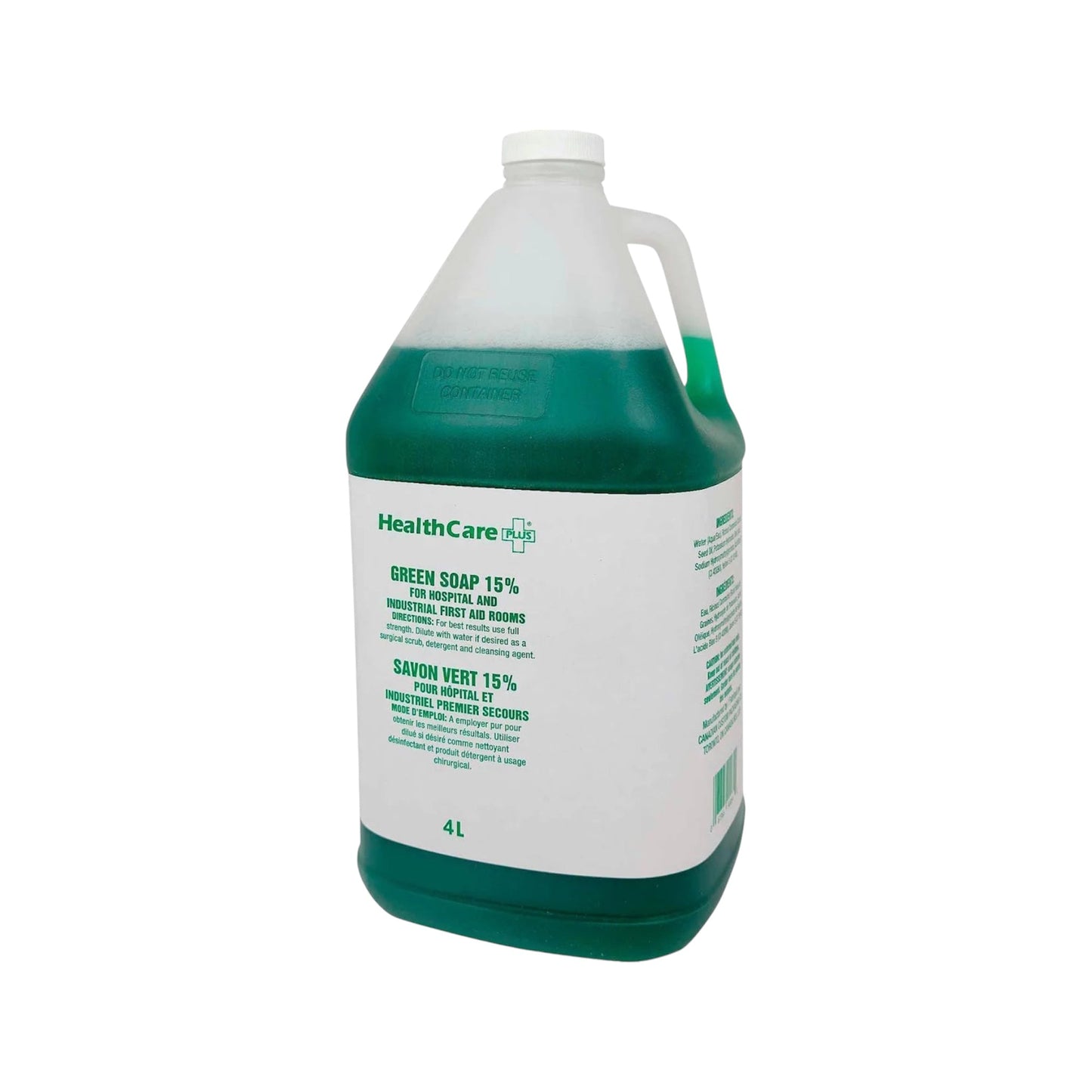 Green Prep Soap 15% Antiseptic Cleanser - 1 Gallon KasperMed
