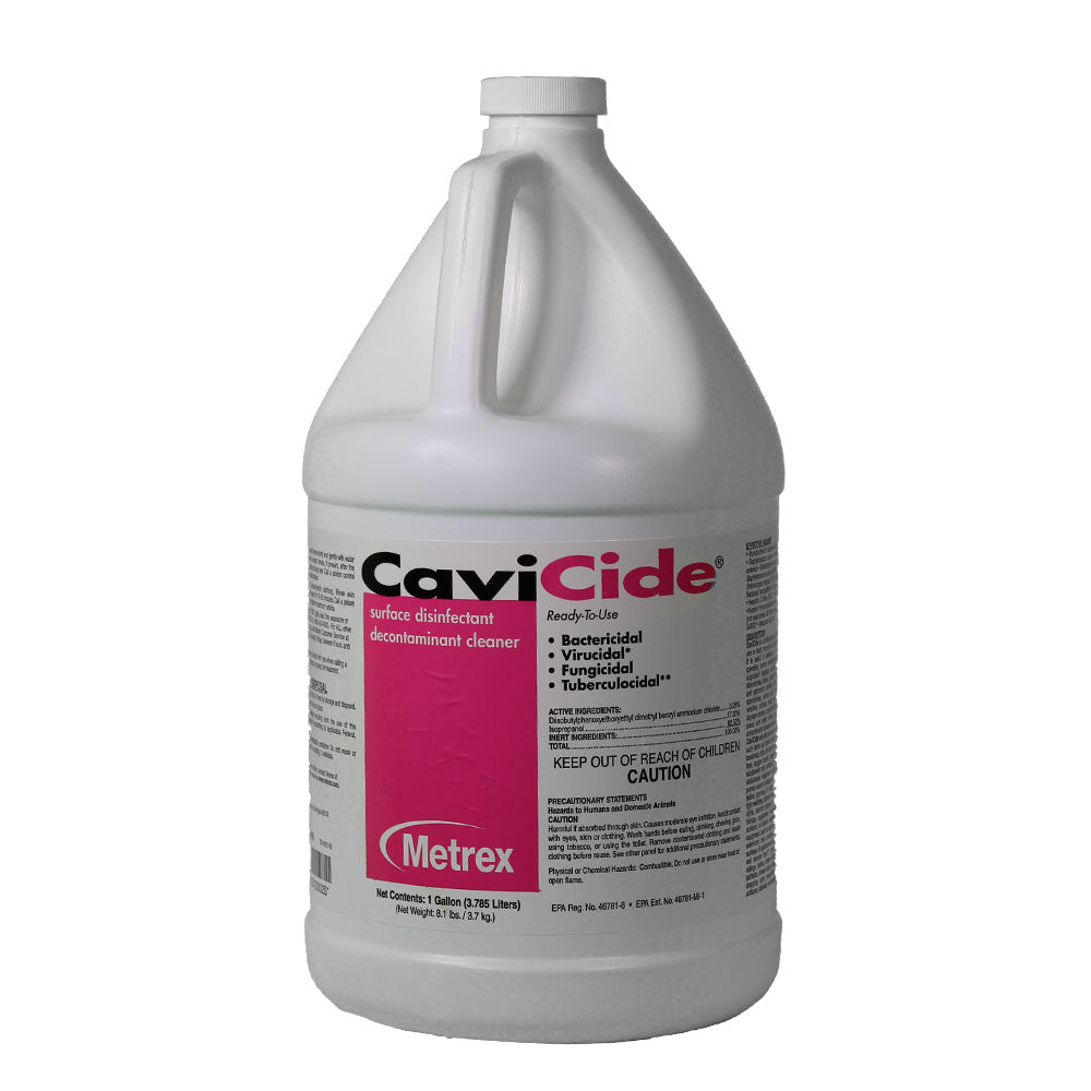 Cavicide 3.78L (1 Gallon) Surface Disinfectant (4x1 Gallon) - Kasper Medical Supplies Ltd.