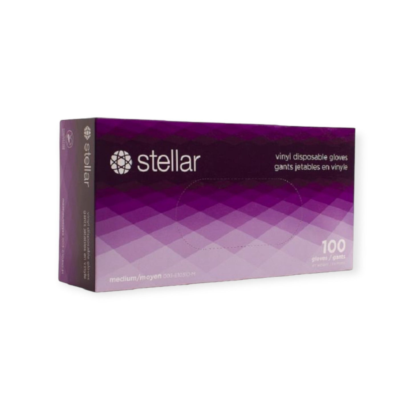 Stellar Clear Vinle Gloves 4mil - Powder Free - Case of 10 Boxes - Kasper Medical Supplies Ltd.