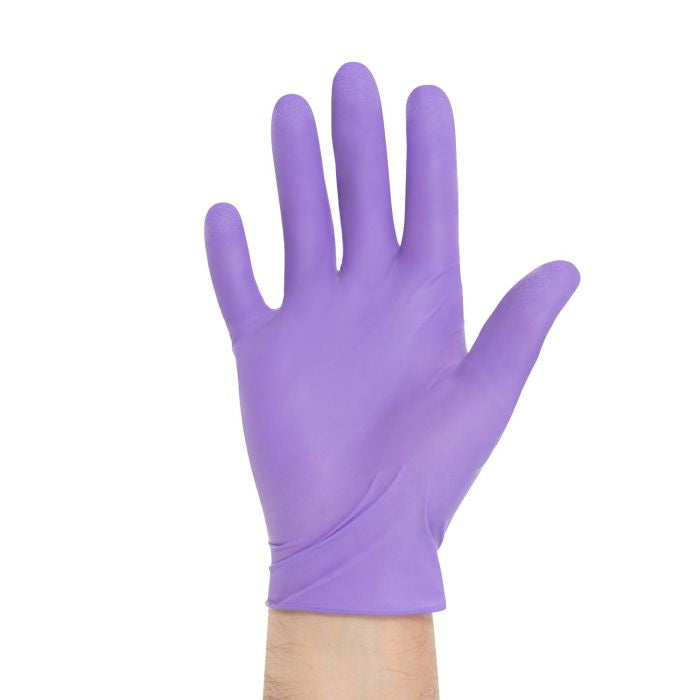 Stellar Violet Nitrile Gloves - 4.5 Mil - Case of 10 Boxes - Kasper Medical Supplies Ltd.