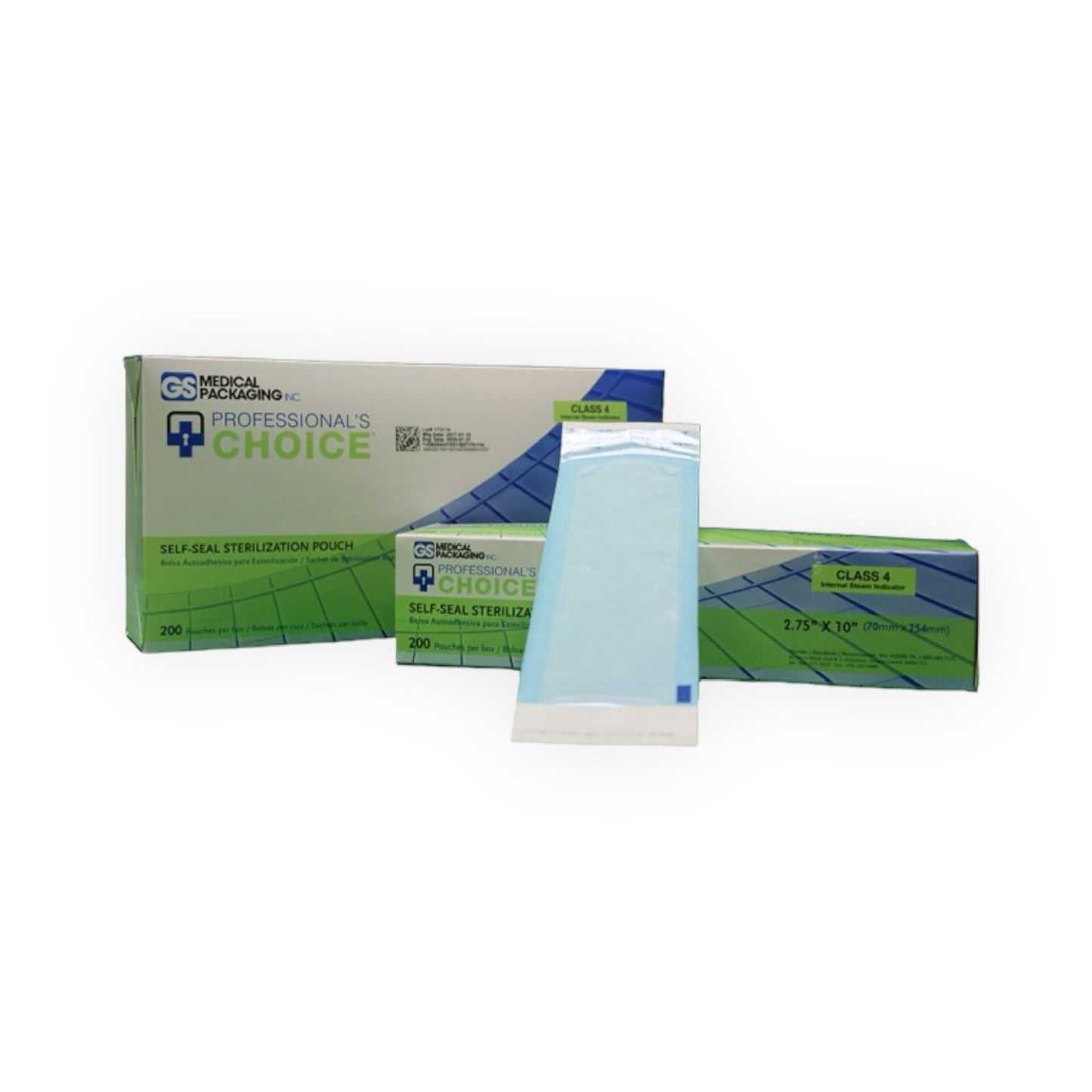Sterilization Pouches - 200/Box - Kasper Medical Supplies Ltd.
