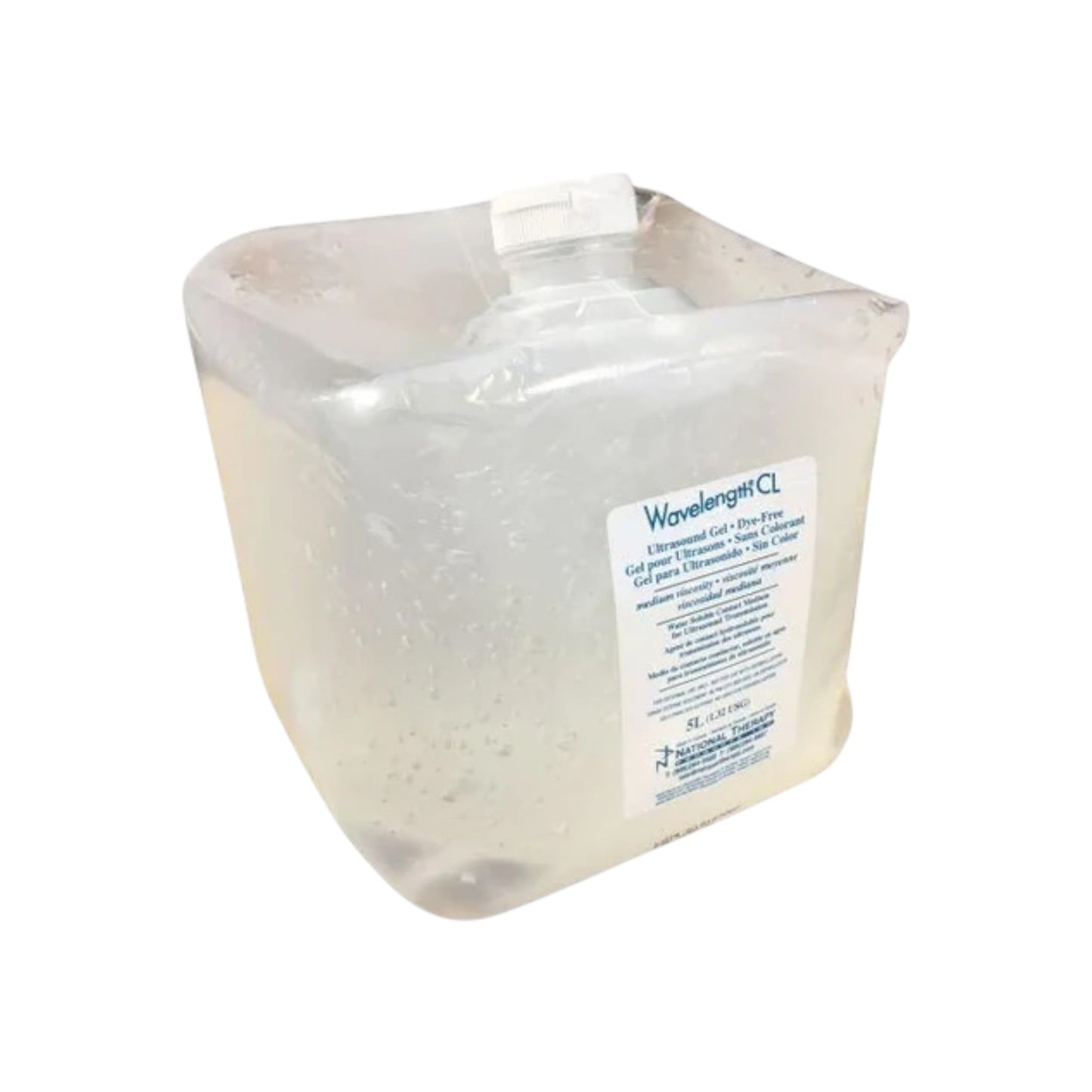 Clear Medium Viscosity Ultrasound Gel - 5 Liter KasperMed