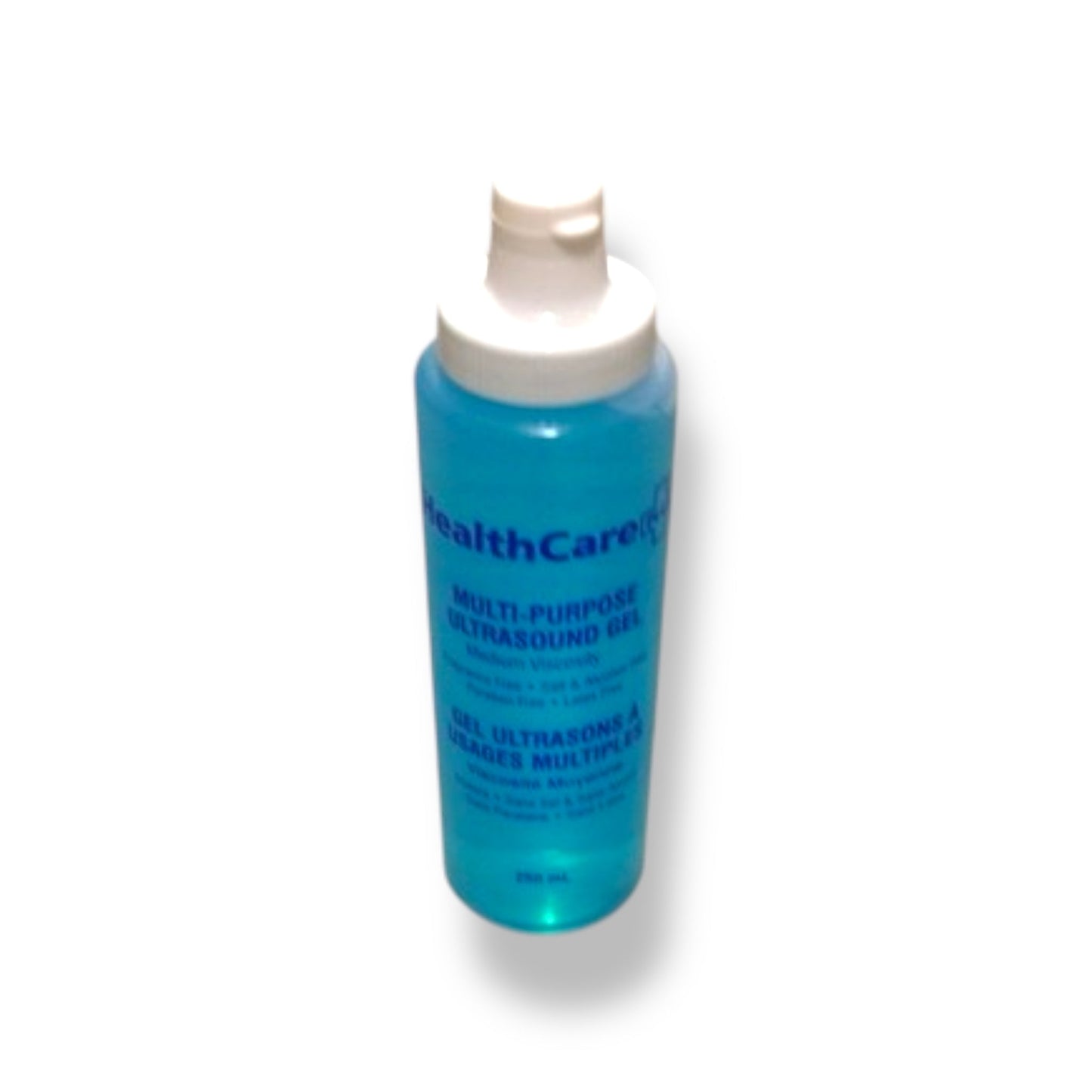 Blue Ultrasound Gel Medium Viscosity - 250 mL | Case of 24 Bottles KasperMed