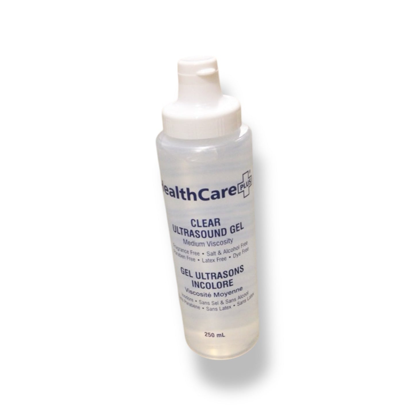 Clear Ultrasound Gel Medium Viscosity - 250 mL | Case of 24 Bottles KasperMed