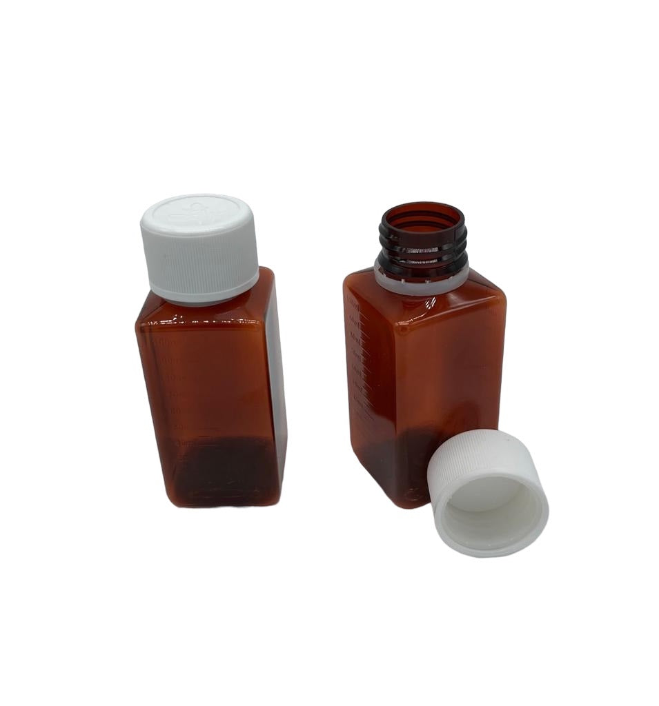 Methadone Bottle With Safety Cap - 100mL - 100% Satisfaction Guaranteed - Kasper Medical Supplies Ltd.