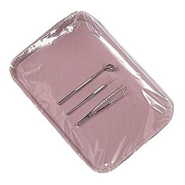Dental Tray Sleeves Cover Plastic Clear - 500/Box - Kasper Medical Supplies Ltd.