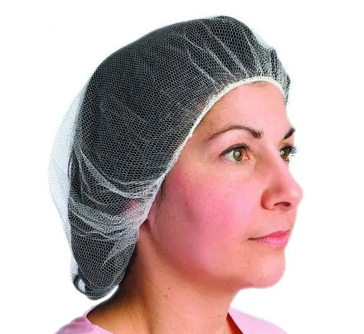 Superior® Fine Honeycomb Mesh Hairnets - Brown - Kasper Medical Supplies Ltd.
