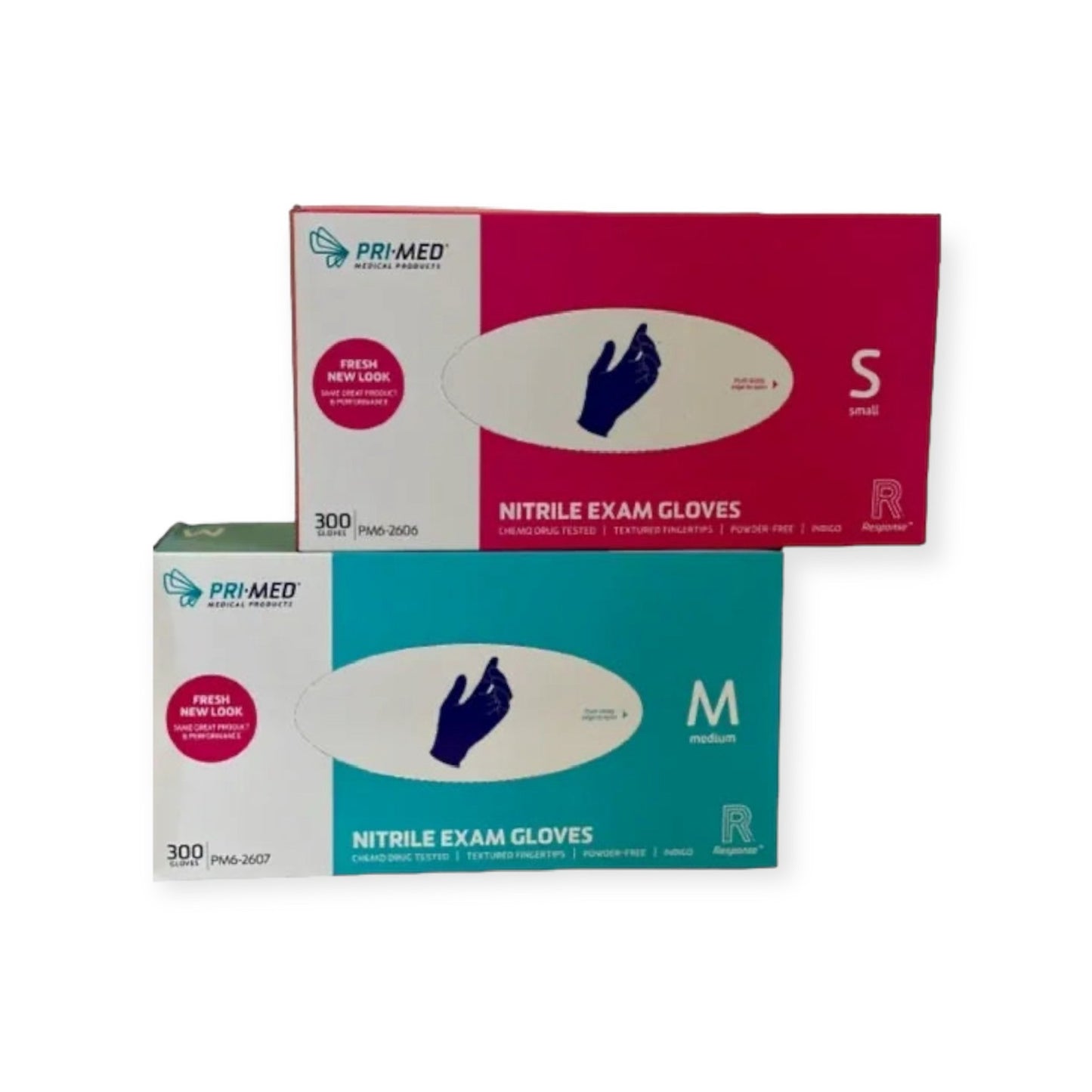 Pri-Med Nitrile Exam Gloves 300/Box - Case of 10 Boxes