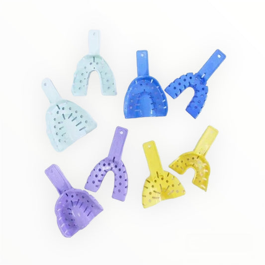 Disposable Plastic Impression Tray - Pack of 12 - Kasper Medical Supplies Ltd. 