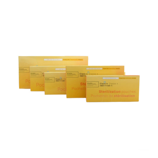 Aurelia Sterilization Pouches, Class 4 - 200/Box - Kasper Medical Supplies Ltd. 