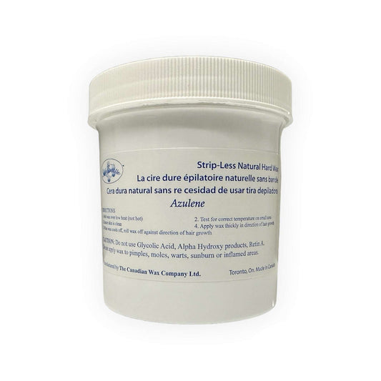 Strip-Less Natural Hard Wax 16oz (Microwaveable) - Kasper Medical Supplies Ltd. 
