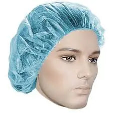 Pleated Polypropylene Bouffant Caps - Case of 1000 KasperMed