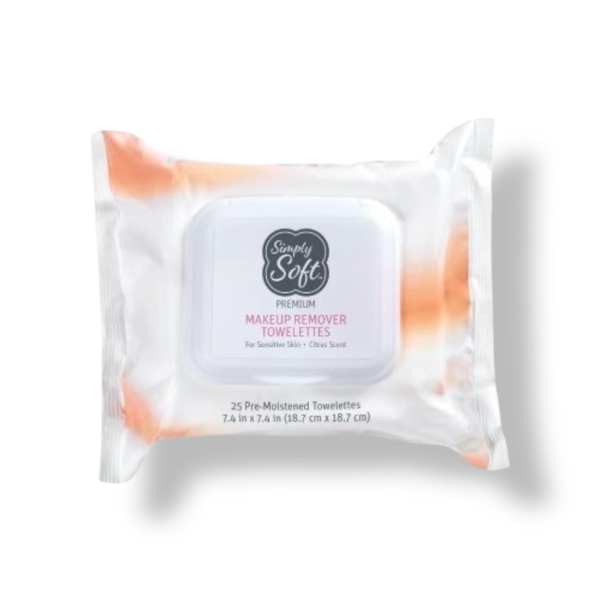 Simply Soft Makeup Remover Wipes - Pack of 25 Wipes KasperMed