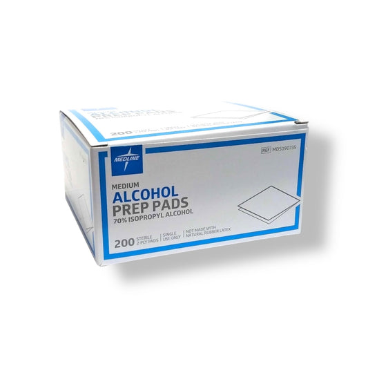 Alcohol Prep Medium - Sterile | Box of 200 Kasper Medical Supplies Ltd.