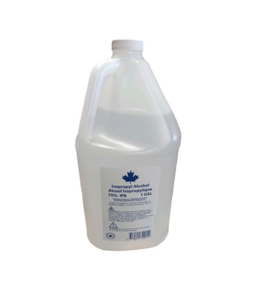 Isopropyl Rubbing Alcohol 70% - Case of 4 Gallons