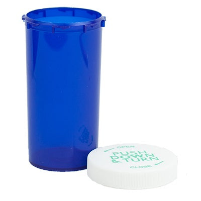 Push & Turn Child Resistant Vials - Kasper Medical Supplies Ltd. 
