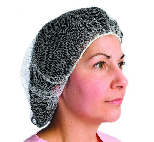 Superior® Fine Honeycomb Mesh Hairnets - Brown